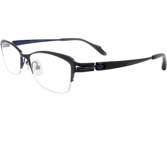 取り寄せ品 ブランドフレーム アミパリグロック GROK GR1964-19-54 ブラック×ブルー 27,000円