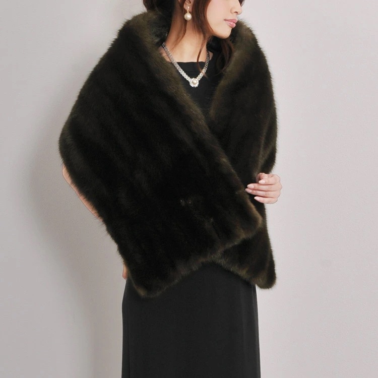 ストールファームロシアンセーブル12用セーブルストールファーストールロシアンセーブル