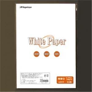 （業務用10セット）Nagatoya ホワイトペーパー ナ-022 特厚口 A4 50枚