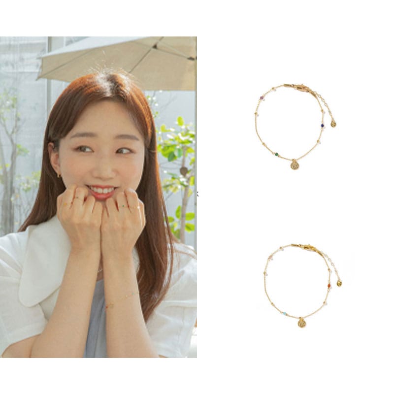 MILKY COIN BRACELET/韓国ファッション/韓国ファッションスタイル/韓国ストリートファッション/SNSで人気/韓国の人気ブランド