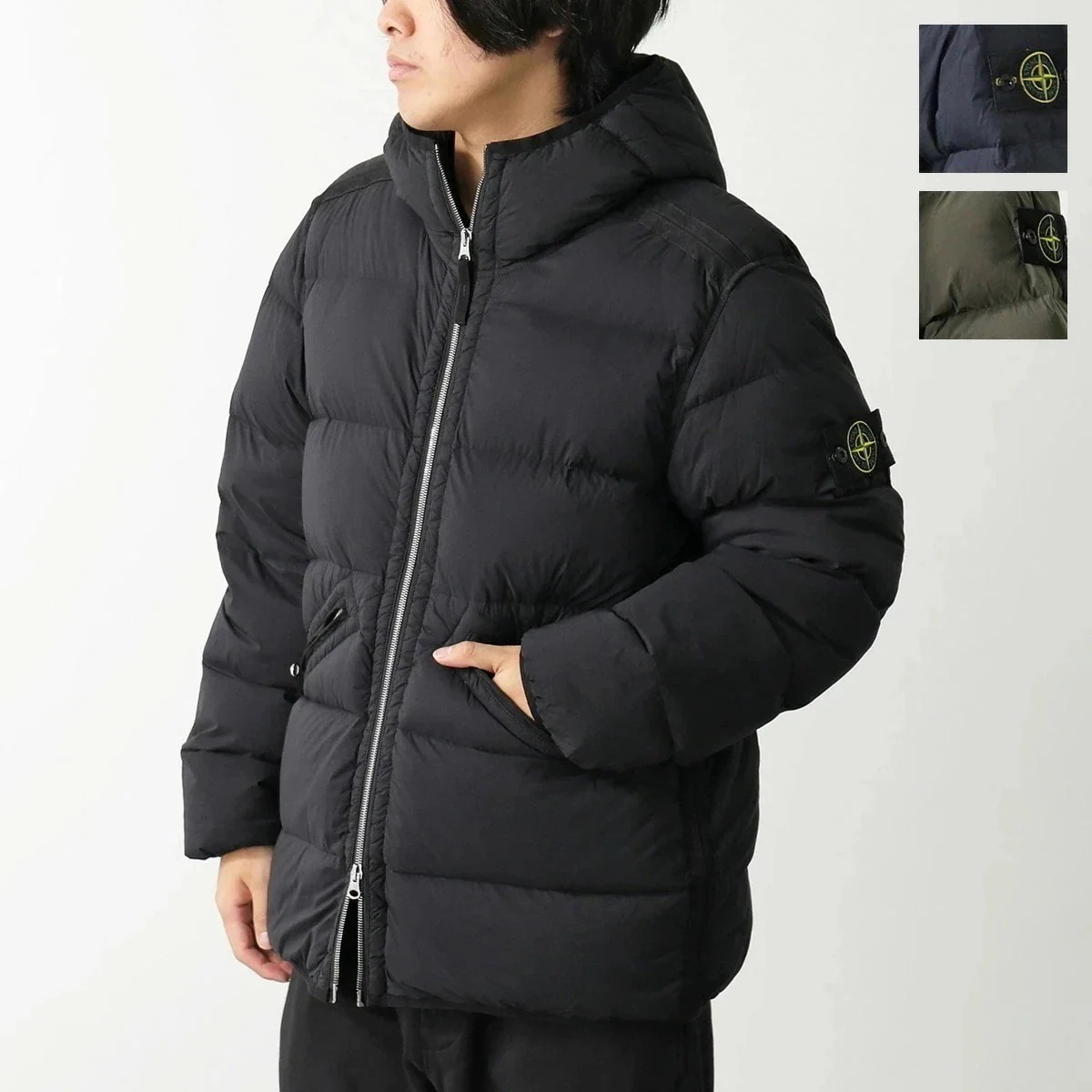 STONE ISLAND ストーンアイランド ダウンジャケット SEAMLESS TUNNEL NYLON DOWN 811543128 メンズ ナイロン フー