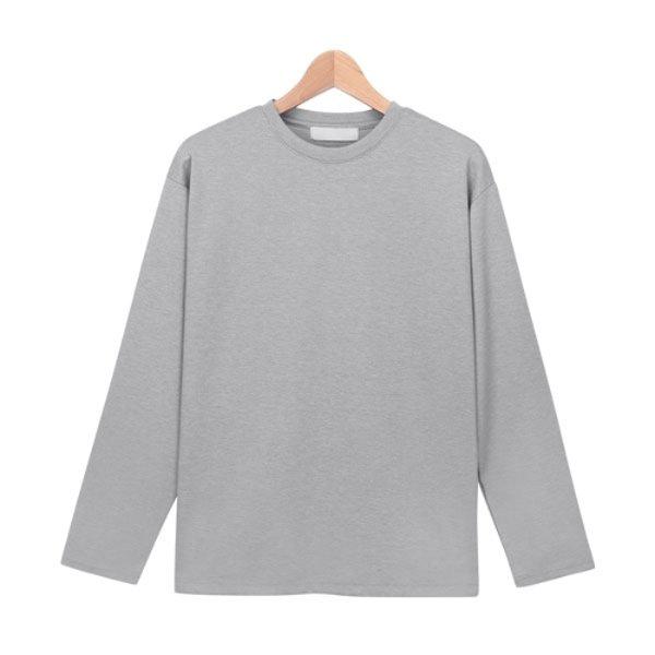 Tシャツ SRV020 10COLOR 無地Tシャツ ラウンド 長袖Tシャツ