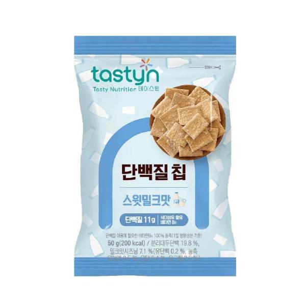 チョングンダン テイスティン タンパク質チップ 600g(50gX12) スイートミルク