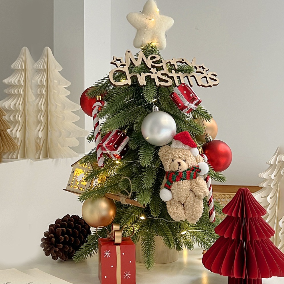 クリスマスツリー デスクトップデコレーション クリスマスミニ装飾 DIYデコレーション2023