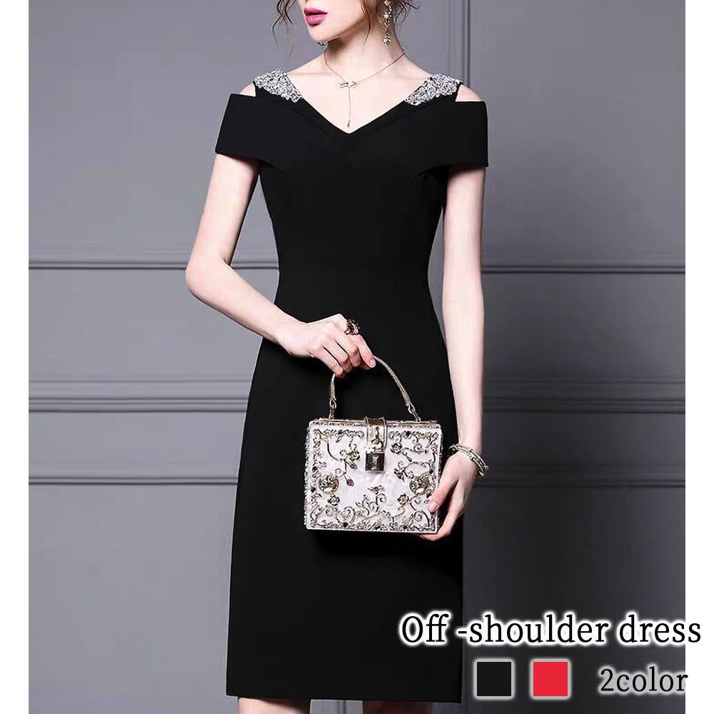 ワンピース レディース オフショルダーワンピース ロング 大人 人気 50代 春 スカート 40代 夏 20代 安い アウトドア 前開き 薄手 ブランド しっかり トップス ルームウェア 大きいサイズ 10,805円