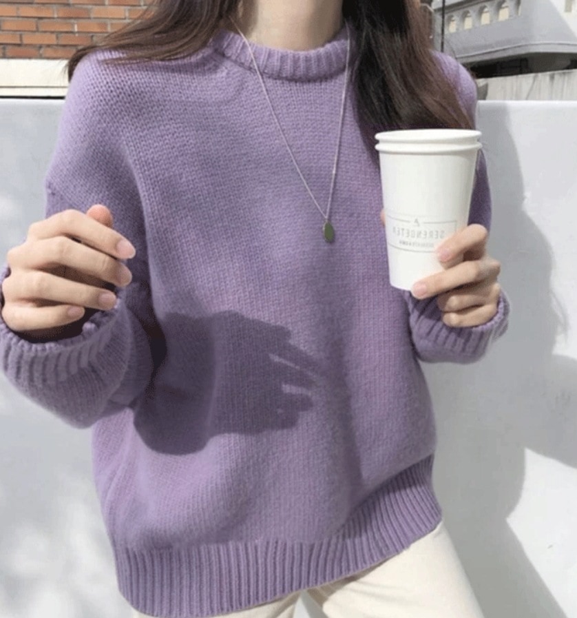 トップス デート モテアイテム ニットソー 長袖 Uネック モコモコ ケーブルニット ウール 可愛い きれいめ 上品 おしゃれ かっこいい 可愛い ラブリー キュート ガーリー クール