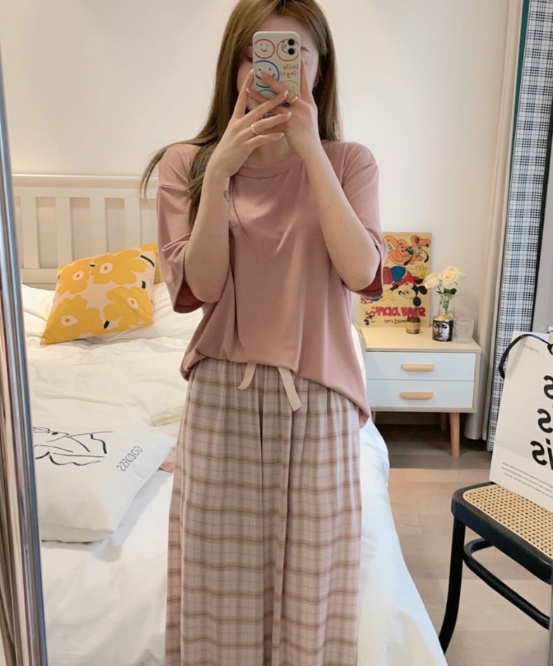 ルームウェア パジャマ デート モテアイテム 部屋着 ナイトウェア 半袖 コットン 可愛い きれいめ 上品 おしゃれ かっこいい 可愛い ラブリー キュート ガーリー クール モード系