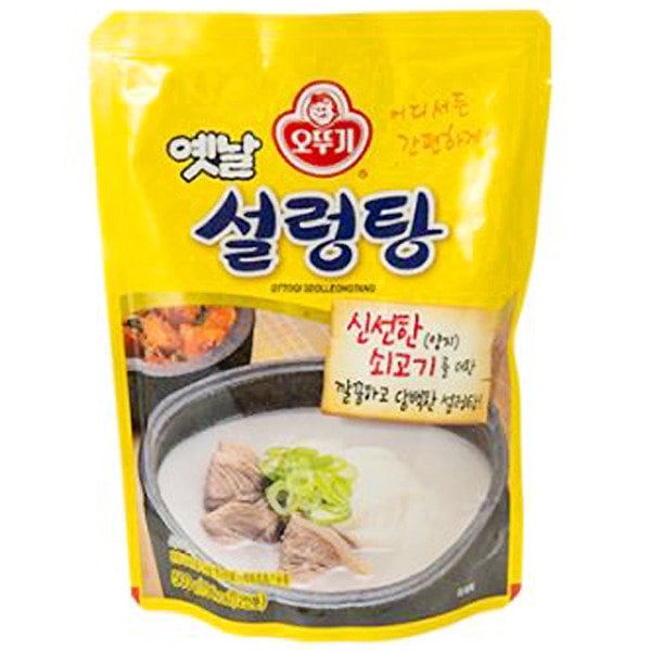 最高の品質 我慢してきた昔のソルロンタン 500g 500g x3 韓国麺類