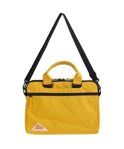 KELTY(ケルティ) ナイロンPCブリーフケース3259249822 Col.Mustard サイズ FREE 幅:34cm 高さ:24cm マチ:2.5cm 持ち手:36.5cm（EC）