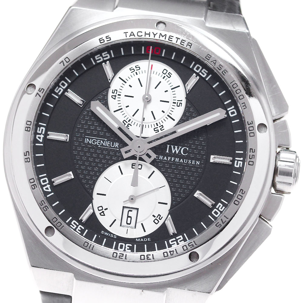 IWC SCHAFFHAUSEN IW378401 ビッグインヂュニア クロノグラフ 自動巻き メンズ _823425【中古】