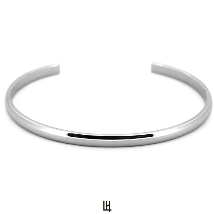 LH-1 ラウンド バングル サージカルステンレス (手首周りサイズ 14cm～17cm前後) 金属アレルギー対応 03BA0035SV ステンレス バン