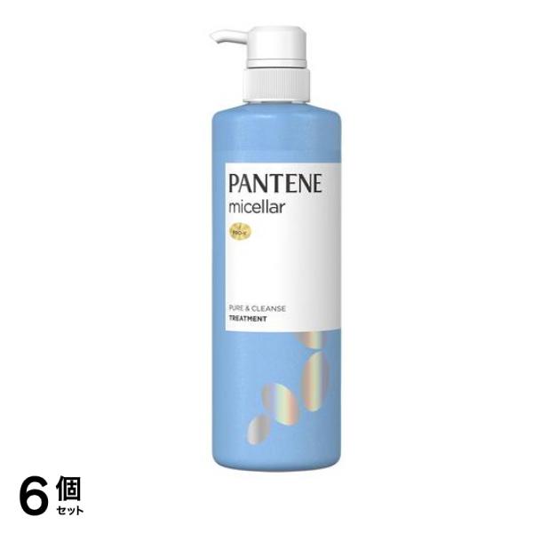 パンテーン ミセラー ピュア&クレンズ トリートメント 500g (ポンプ) 6個セット