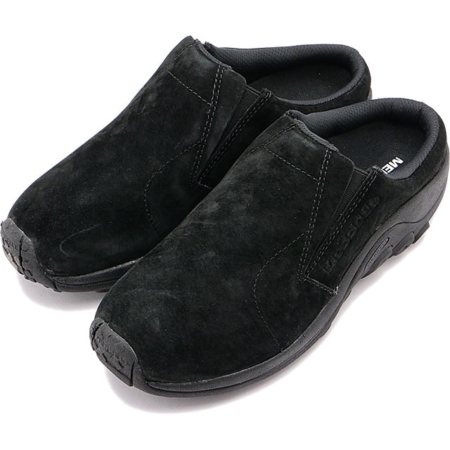 メレルレディース ジャングル スライド [J003966] W JUNGLE SLIDE 靴 モック クロックサンダル オフィス履き BLACK