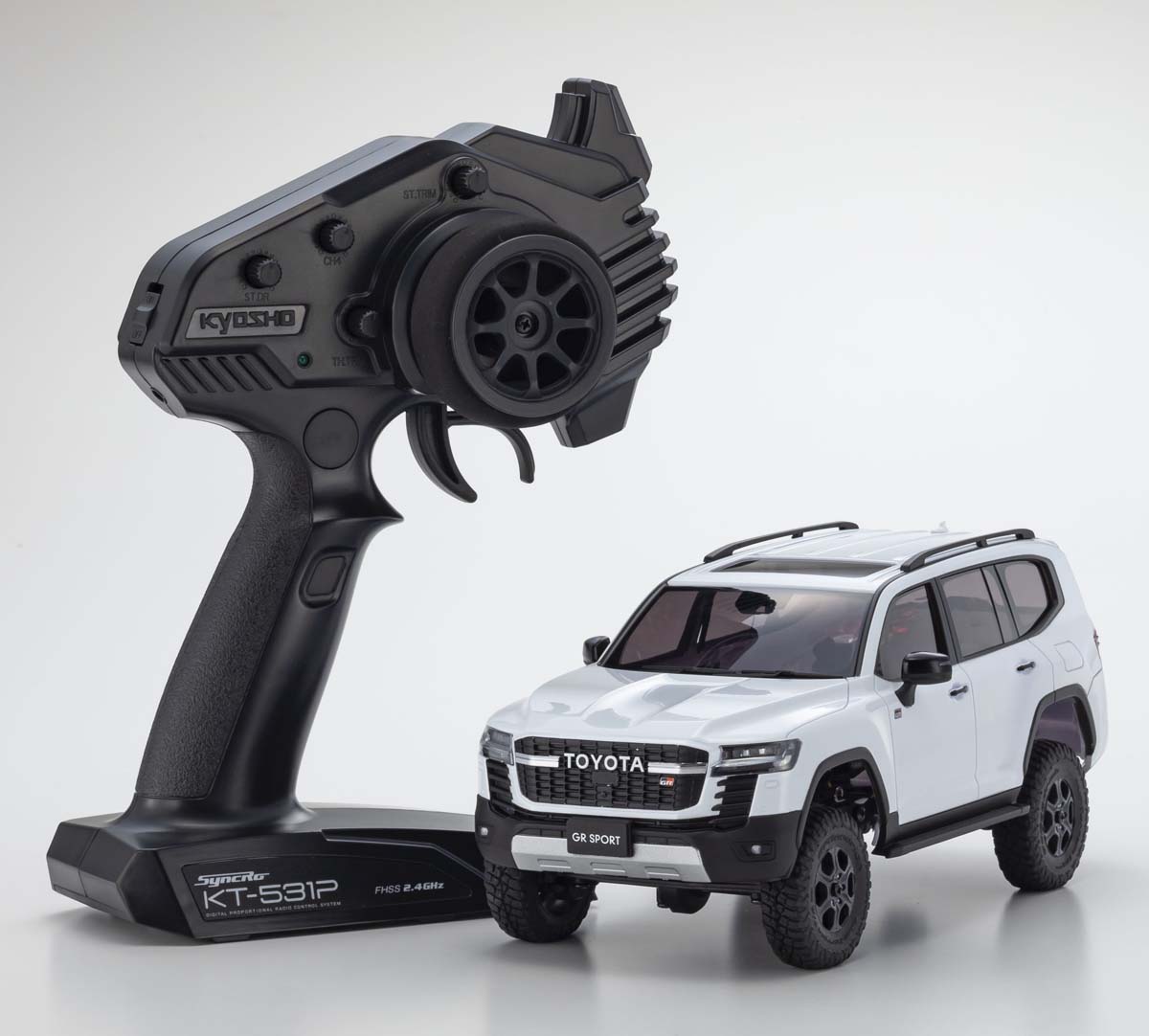 京商 ミニッツ4X4 MX-01 レディセット トヨタ ランドクルーザー 300 GR ホワイトパール【32538PW】 ラジコン 32538PW ミニッツ4X4 トヨタ ランクル 300 GR ホワ 19,635円