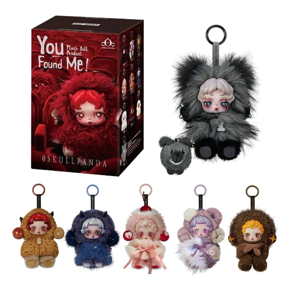 【偽造品10倍補償 POPMART公式正規品保証】YOU FOUND ME!/スカルパンダ インプレッショニズムシリーズ /福袋 /ポップ マート /ぬいぐるみ/ キーホルダー/ペンダント