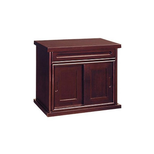 仏壇下台 45cm幅(紫檀調) (0338820) メーカー直送