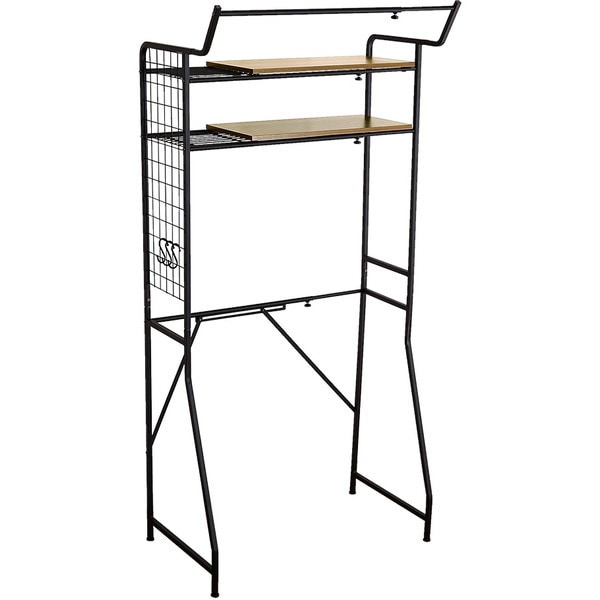 ホームテイスト LDR-T ヴィンテージ ランドリーラック 棚板タイプ シャビーオーク メーカー直送