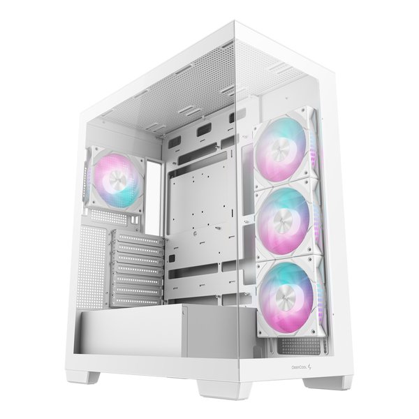 ミドルタワー型PCケース CG580 4F WH ATX/アドレサブルRGBファン4基搭載/ホワイト R-CG580-WHADA4-G-1