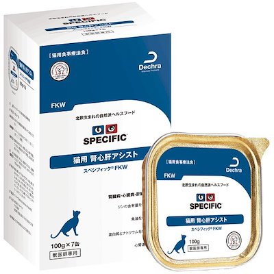 他サイト： スペシフィック 猫用 FKW 腎心肝アシスト ウェット 100g×7の商品画像