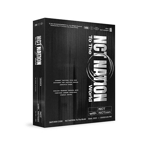 [流通 特典付き] NCT - 2023 NCT CONCERT [NCT NATION : To The World in INCHEON] [SMTOWN CODE Ver.]