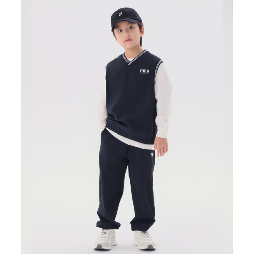 ウーブンベストトップ&ボトム3点セット (FK2FSG3101XBLK) 23,881円