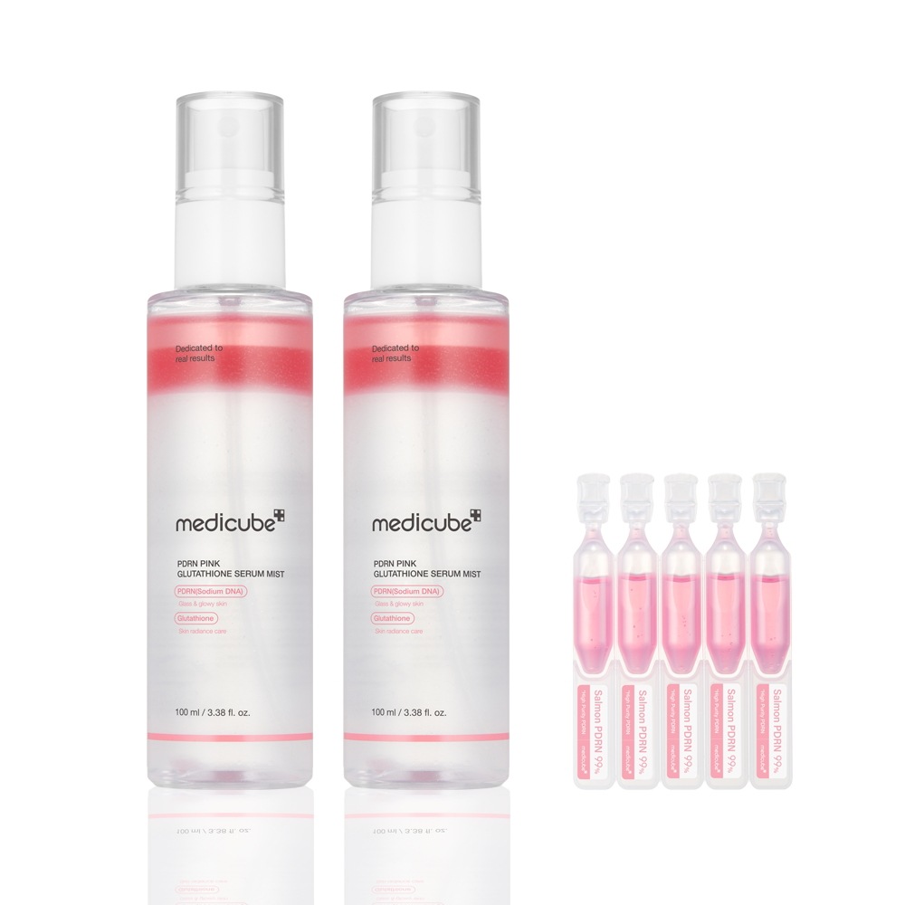 メディキューブ PDRN グルタチオン ミストセラム 100ml X 2個