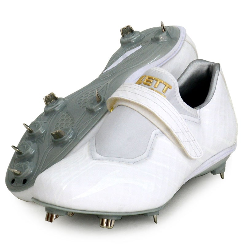 金具スパイク ネオステイタスWH 野球特価 ソフトスパイクカナクウメコミ 白スパ 高校野球 (bsr2806wh-1111)