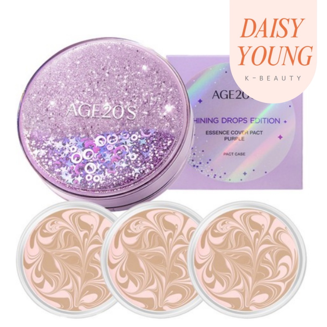【韓国正規品】 AGE 20S シャイニングドロップ ファクト エディション ケース 1EA + 詰め替え12.5g 3EA 1セット 5,184円