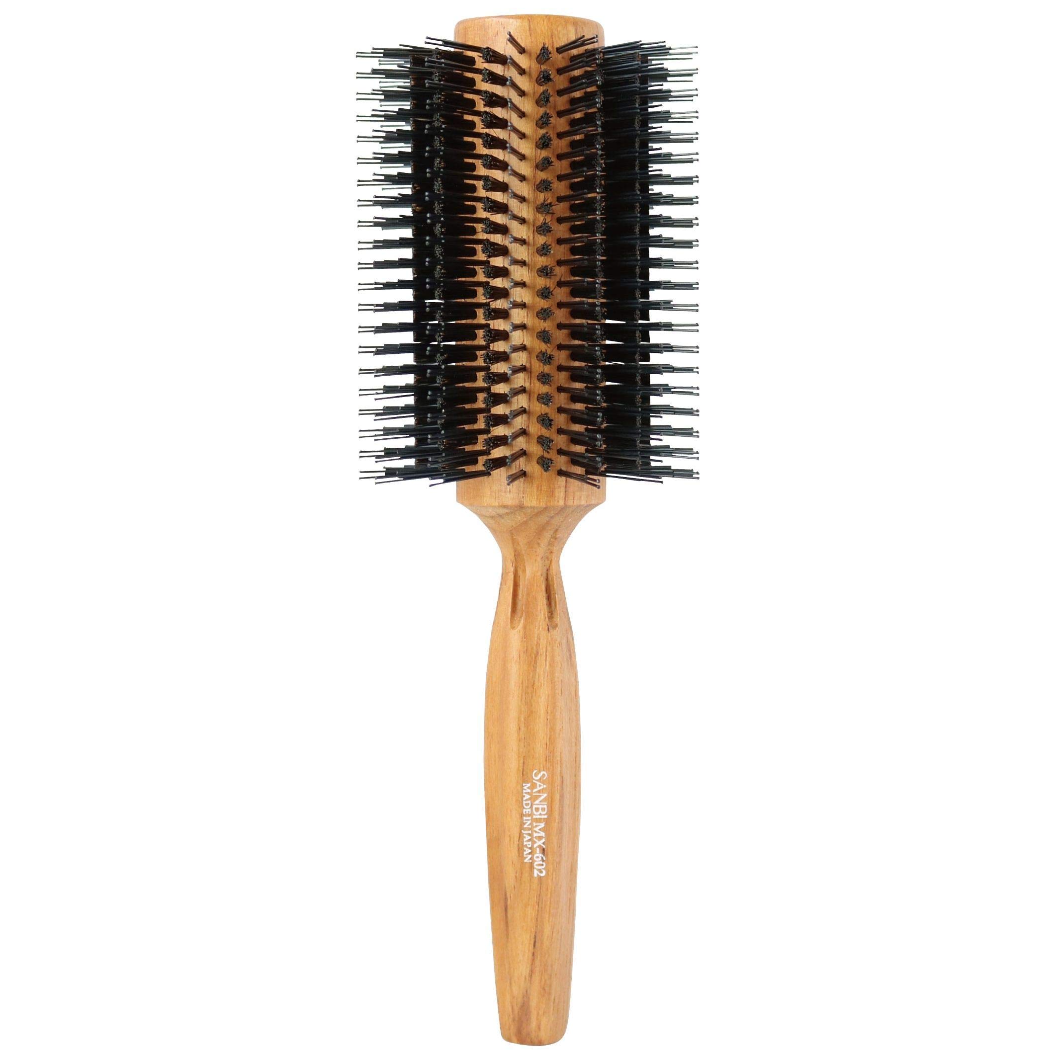 サンビー工業 日本製 ロールブラシ MX （ナイロン＋豚毛） (直径75mm 26行 MX-602)