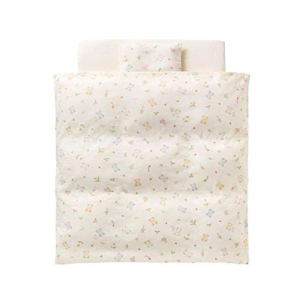 Combi コンビ すくすやトモネル用ベビー羽毛ふとん8点セット (46cm×78cm)