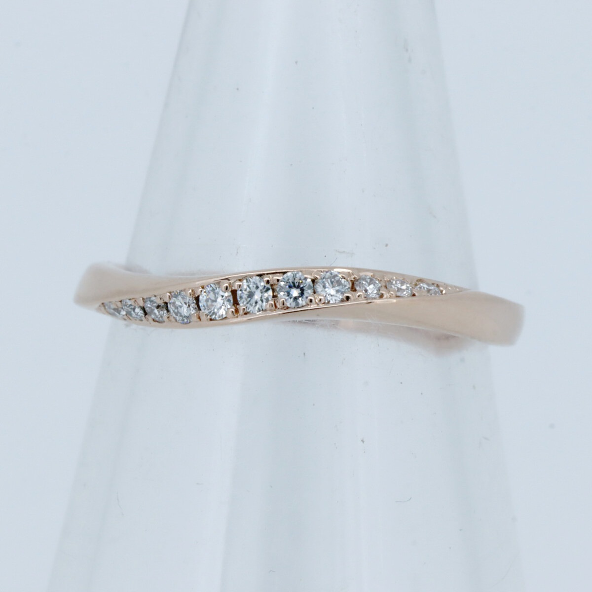 アイプリモ ダイヤモンド リング 指輪 0.06ct 9号 K18PG(18金 ピンクゴールド) 質屋出品