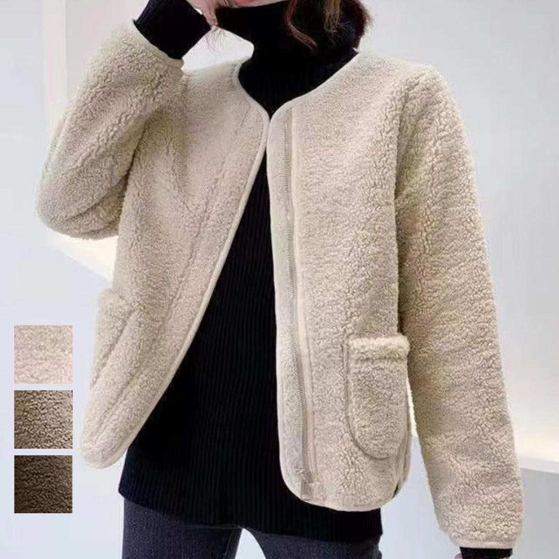 どんなスタイリングにもマッチするベーシックジャケット トップス 長袖 フィット アウター ジャケット