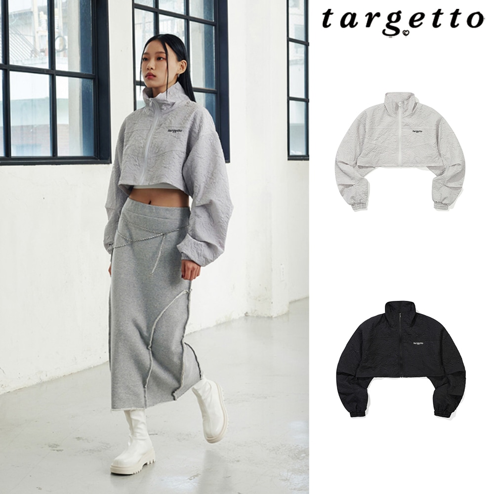 [TARGETTO] CONVEX BOLERO ZIP UP JACKET