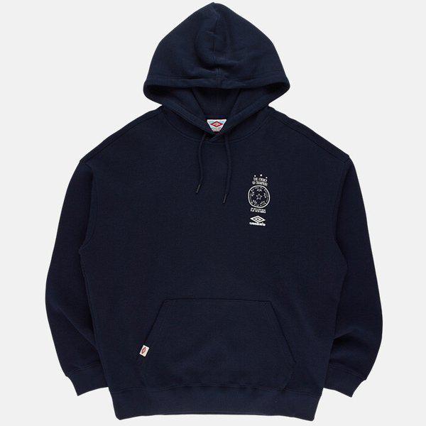 HBL CELEB グラフィック 쭈리 フード付きTシャツ ディープネイビー UP121CHD21