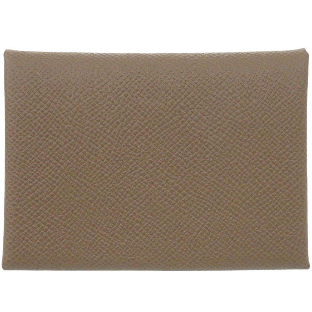 未使用品 カルヴィデュオ コインケース ヴォーエプソン エトゥープ W刻印 1648【中古】 レディース