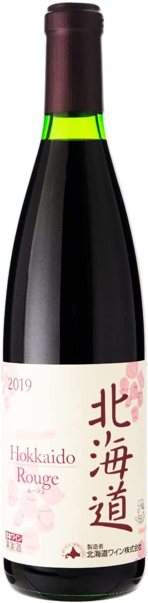 【送料無料】ワイン 北海道ルージュ 赤 ミディアム 720ml12本【北海道沖縄県東北四国九州地方は必ず送料がかかります】
