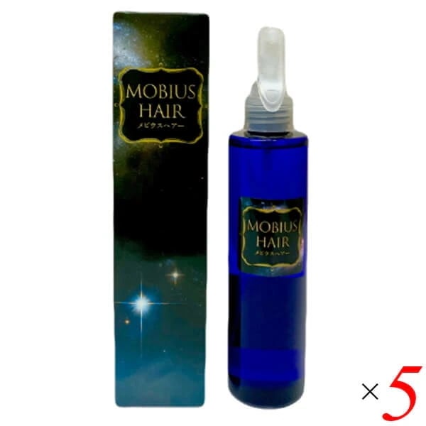 オジカインダストリ メビウスヘアウォーター 200ml 5本セット メビウスウォーター 頭皮ケア フルボ酸