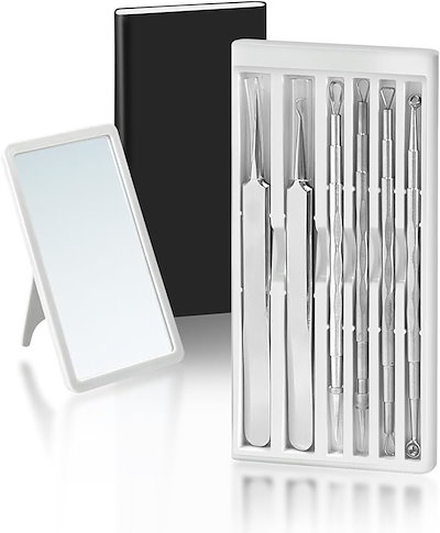 返信コメ専用 Qoo10] 角栓 ピンセット コメドプッシャー 精密 : 脱毛・除毛