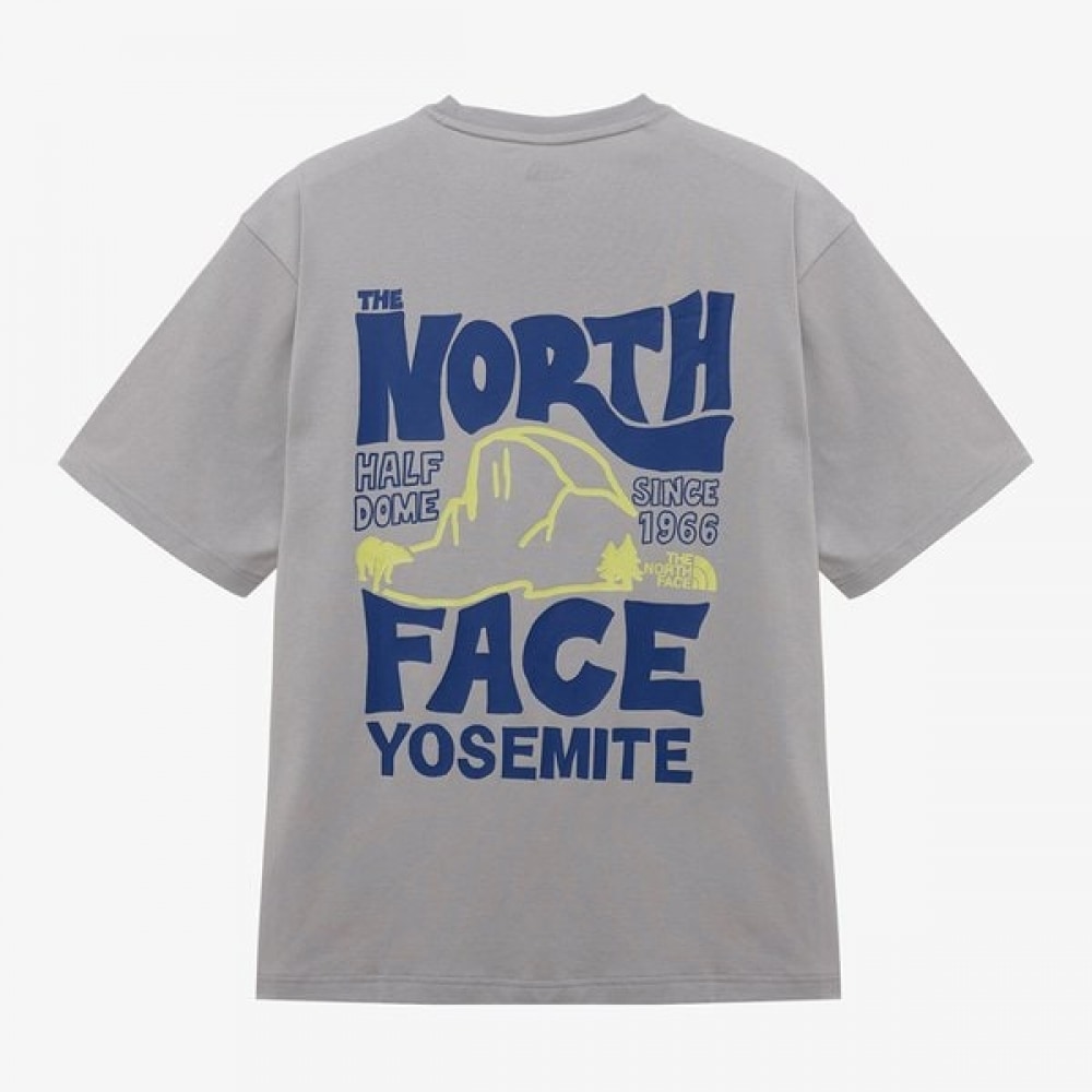 [ノースフェイス公式] NT7UR07N ホワイトレーベルハーフドーム半袖ラウンドTシャツ_ライトグレー