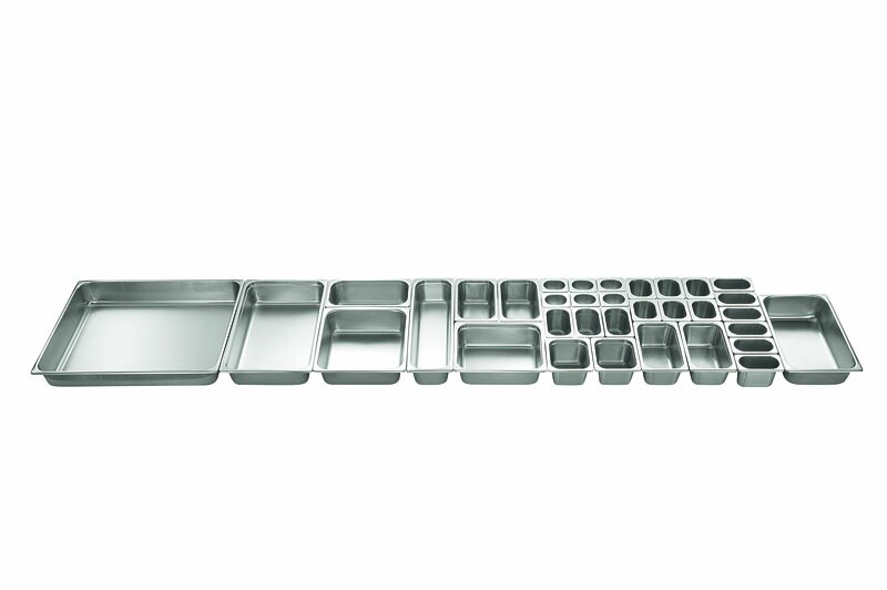 本間製作所 仔犬印 18-8 ホテルパン2100 1/4 深さ200mm (5.4L)