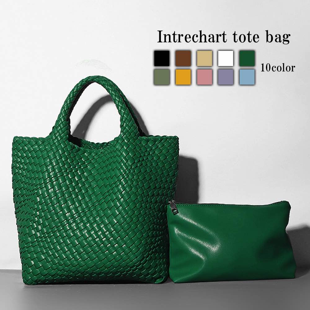 トートバッグ レディース イントレチャートトートバッグ レザー レザー 冬 A4 小さめ 秋 春 布 キャンバス 黒 ミニトート 通勤 革 肩掛け 大きめ ナイロン おしゃれ 人気 縦型 ブランド シ
