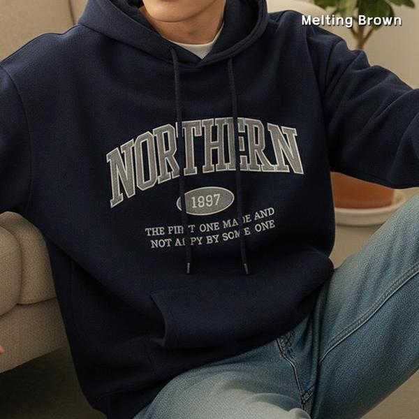 メンズ起毛裏地付きオーバーフィットパーカー TH26 6,217円