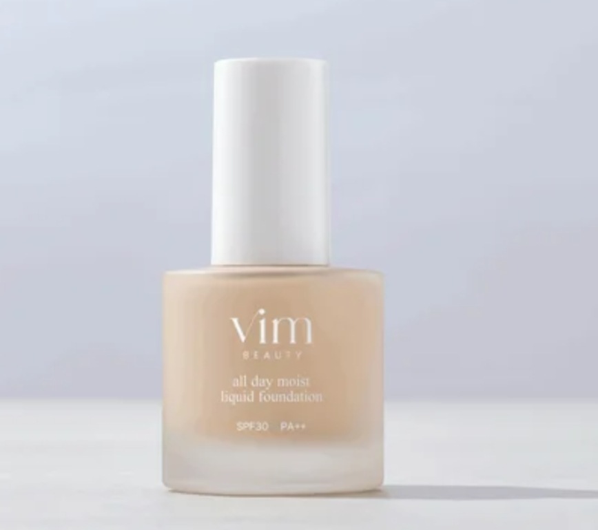 vim beauty all day moist liquid foundation リキッドファンデーション SPF30 PA＋＋ くすみにくい×24時間キープ 79％の美容液配合 素肌錯覚ファンデ