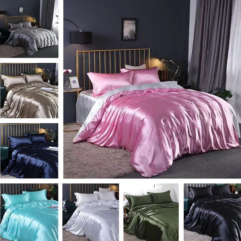 シルクの布団カバー 寝具セット シルクのシーツ 布団カバーセット シルクの枕カバー 掛け布団カバー/敷布団カバー/寝具カバーセット
