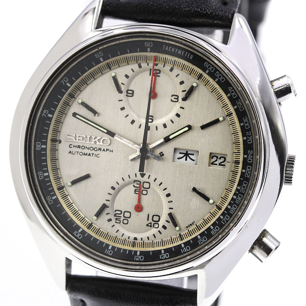 【SEIKO】セイコー クロノグラフ デイデイト Cal.6138 6138-8000 自動巻き メンズ_715218【中古】 145,950円
