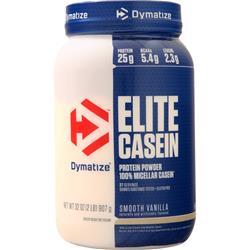 DYMATIZE NUTRITION社　エリートカゼイン スムースバニラ 2ポンド (907 g)
