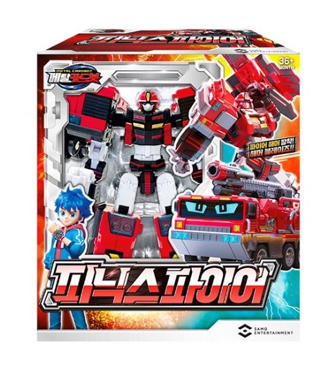 メタルカードボット フェニックスファイア 変形ロボット上 韓国アニメ 正規ライセンス 玩具ロボット