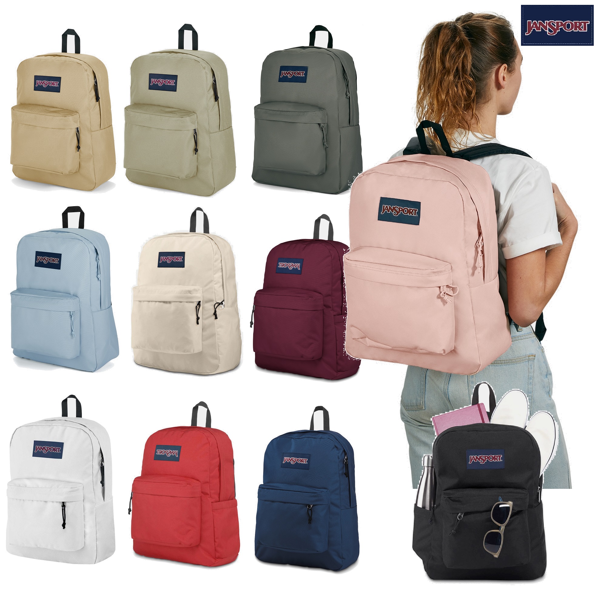 Super break 11色 新商品 新学期 学生バッグ 登校バッグ 大学生バッグ バックパック