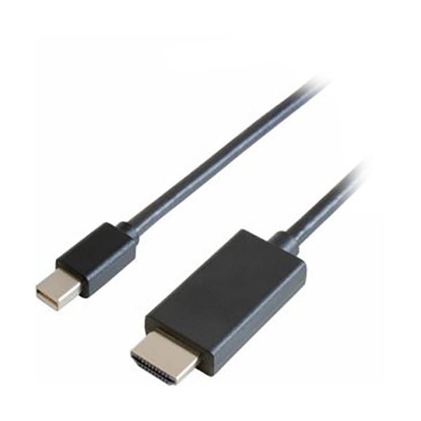 IOデータ IO DATA ゴッパ miniDisplayPort-HDMI変換ケーブル 1m ブラック GP-MDPHD/K-10 5,443円