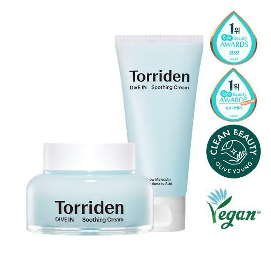 トリデンダイブイン 低分子ヒアルロン酸 スージングクリーム ダブル企画 (100ml+100ml)